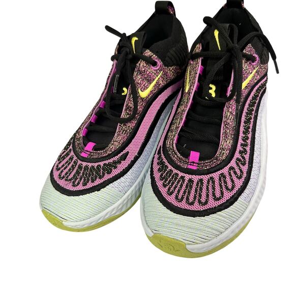 Nike Cosmic Unity 3 Basketball Shoes Black Purple Lemon Yellow DV2757 500 sz 8 main image 6